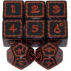 The One Ring 2E RPG: Black Dice Set