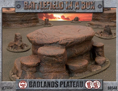 Battlefield In A Box: Badlands Plateau 3 Battlefield In A Box: Badlands Plateau