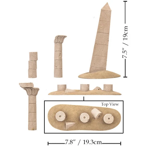 Battlefield In A Box: Forgotten City - Obelisk & Pillars 4 Battlefield In A Box: Forgotten City - Obelisk & Pillars - Image 2