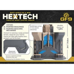 Battlefield In A Box: HexTech W1 - Corporate Office (2) -Gamegenic Store gf9hext02 3