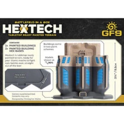 Battlefield In A Box: HexTech W1 - University (2) -Gamegenic Store gf9hext04 3