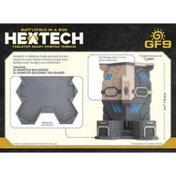 Battlefield In A Box: HexTech W1 - TCPD Precint (2) -Gamegenic Store gf9hext05 2