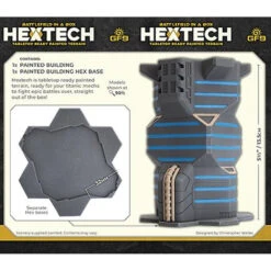 Battlefield In A Box: HexTech W1 - Justice Tower -Gamegenic Store gf9hext06 3