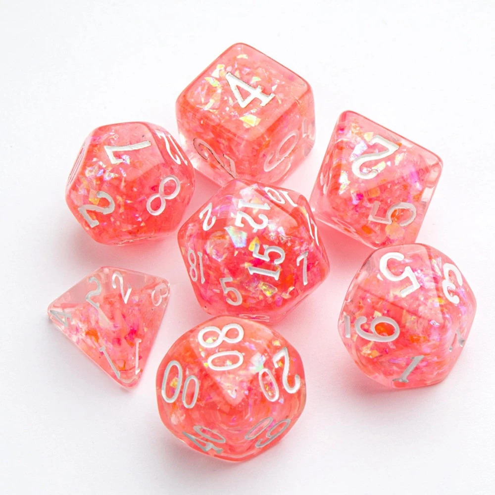 Gamegenic Candy-like Series Polyhedral Set: Peach (7) 4 Gamegenic Candy-like Series Polyhedral Set: Peach (7) - Image 2