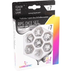 Gamegenic Candy-like Series Polyhedral Set: Blackberry (7)