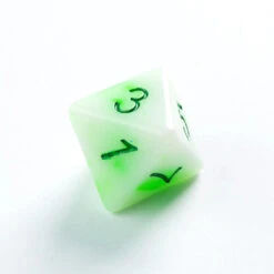 Gamegenic Glow Series Polyhedral Set: Toxic Stones (7) -Gamegenic Store ggs50029ml 7