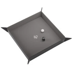 Gamegenic Magnetic Dice Tray: Square Black/Gray (Preorder) -Gamegenic Store ggs60046ml 4