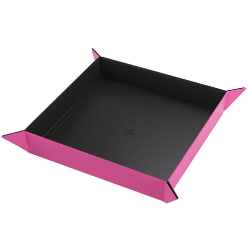 Gamegenic Magnetic Dice Tray: Square Black/Pink (Preorder) 3 Gamegenic Magnetic Dice Tray: Square Black/Pink (Preorder)