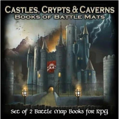 Books Of Battle Mats: Castles, Crypts, & Caverns