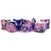 Metallic Dice Games: 16mm Polyhedral Set - Eternal Purple/Blue (7) -Gamegenic Store md633 1