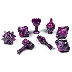 Cleric Polyhedral Set: Vile Violet (8)