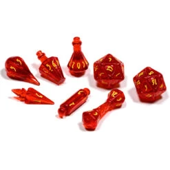 Wizard Polyhedral Set: Dragonfire (8)