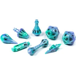 Wizard Polyhedral Set: Aether Mist (8) (Preorder)