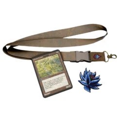 MtG Augmented Realty Pin & Lanyard Set: Black Lotus