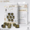 Harry Potter Dice: Hufflepuff Black Set (7) -Gamegenic Store qws190142 4a