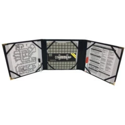 Role 4 Initiative: Faux-Leather Tri-Fold DM Screen And Accessories Portfolio