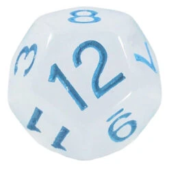 R4I Dice W/Arch'd4: Translucent - White (15) -Gamegenic Store r4i50124 fc 3