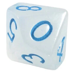 R4I Dice W/Arch'd4: Translucent - White (15) -Gamegenic Store r4i50124 fc 5