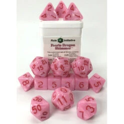 R4I Dice: Faerie Dragon Shimmer W/ Red (15) (Preorder)