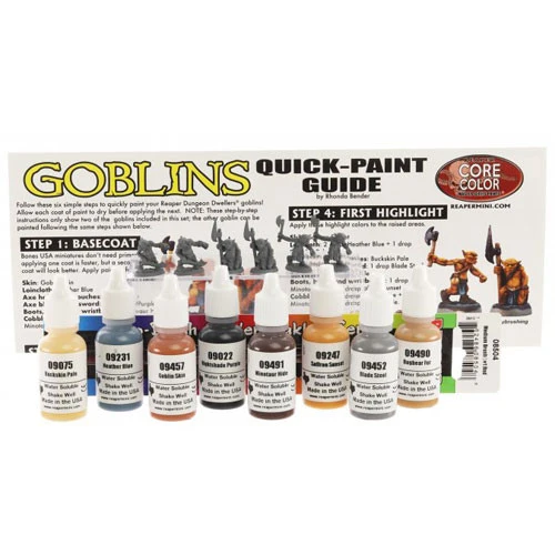 Learn To Paint Kit: Goblin Quick-Paint Kit 3 Learn To Paint Kit: Goblin Quick-Paint Kit