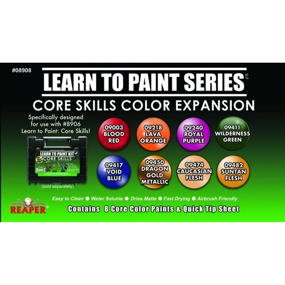 Learn To Paint Kit: Core Skills - Color Expansion Paint Set 3 Learn To Paint Kit: Core Skills - Color Expansion Paint Set