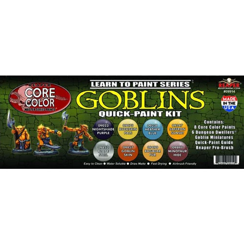 Learn To Paint Kit: Goblin Quick-Paint Kit 4 Learn To Paint Kit: Goblin Quick-Paint Kit - Image 2