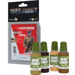 War Front Paint Set: Colors For Uniforms - Soviet Army (Preorder)