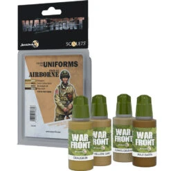 War Front Paint Set: Colors For Uniforms - Airborne 1943-44 (Preorder)