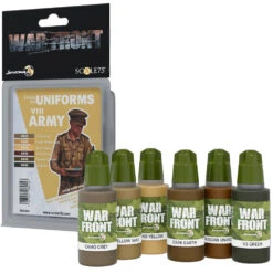 War Front Paint Set: Colors For Uniforms - VIII Army (Preorder)