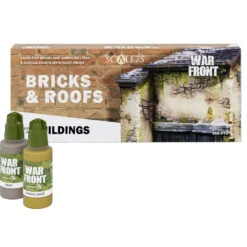 War Front Paint Set: Colors For Buildings - Bricks & Roofs (Preorder)