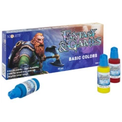 Fantasy & Games Paint Set: Basic Colors I (Preorder)