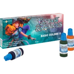 Fantasy & Games Paint Set: Basic Colors II (Preorder)