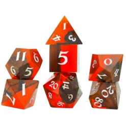 Sirius Dice: Crimson Grove With Wooden Vault (7) (Preorder)
