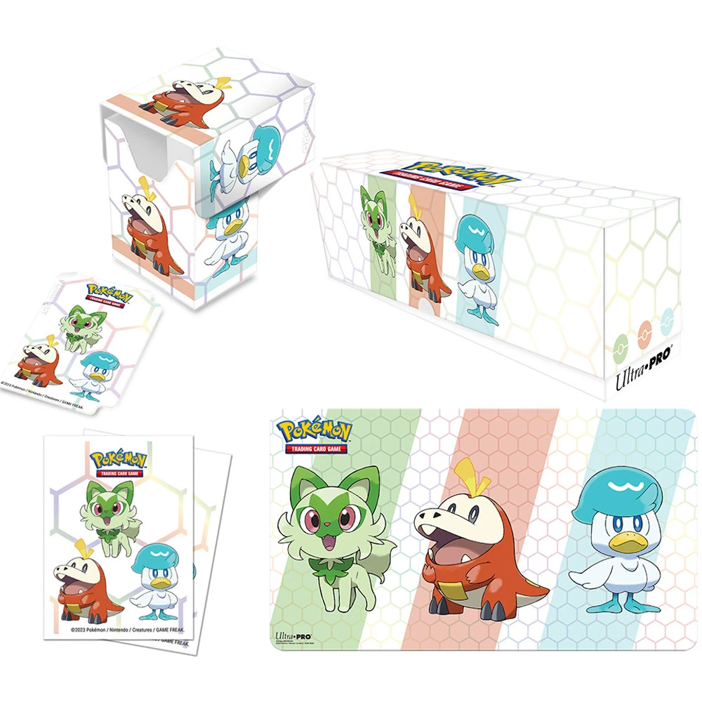 Ultra Pro Pokemon Accessories Bundle: Paldea First Partner (Preorder) 3 Ultra Pro Pokemon Accessories Bundle: Paldea First Partner (Preorder)