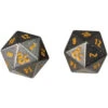 Ultra Pro D&D Heavy Metal D20 Set: Realmspace (2) 1 Ultra Pro D&D Heavy Metal D20 Set: Realmspace (2) -Gamegenic Store upr19409