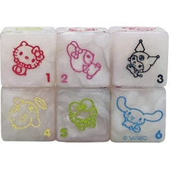 USAopoly Premium D6 Dice Set: Hello Kitty & Friends (6) -Gamegenic Store usoac075296 4
