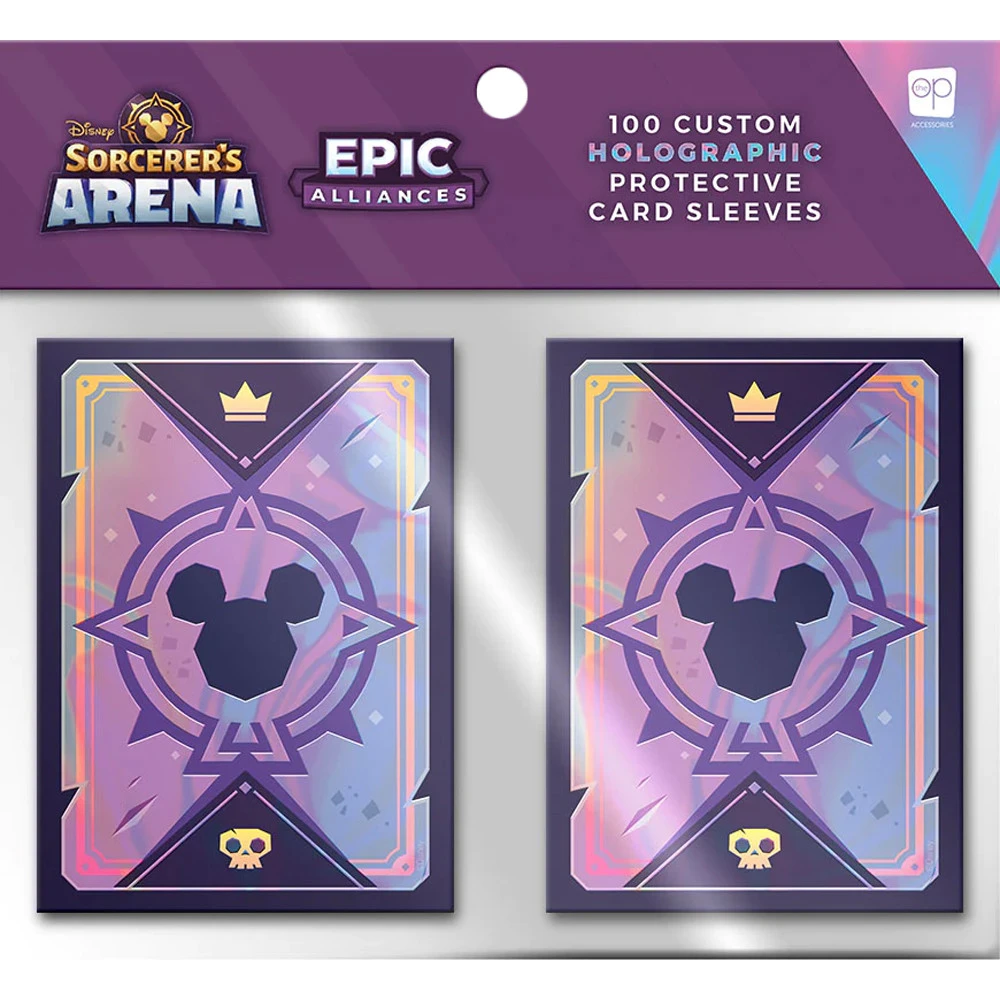 USAopoly Disney Sorcerer's Arena: Epic Alliances Card Sleeves (100) 4 USAopoly Disney Sorcerer's Arena: Epic Alliances Card Sleeves (100) - Image 2