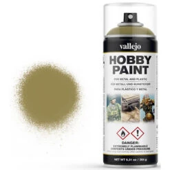 Vallejo AFV Color Aerosol Primer: Panzer Yellow (400ml)