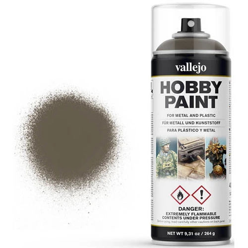 Vallejo AFV Color Aerosol Primer: US Olive Drab (400ml) 3 Vallejo AFV Color Aerosol Primer: US Olive Drab (400ml)