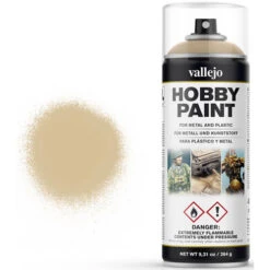 Vallejo Fantasy Color Aerosol Primer: Bonewhite (400ml)