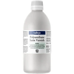 Vallejo: Satin Polyurethane Varnish (500ml) (Last Chance)