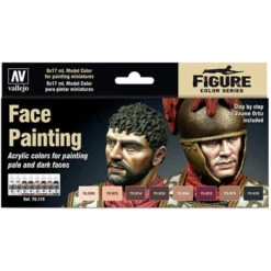 Vallejo: Face Painting Set (8)