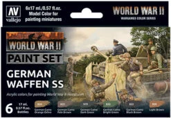 Vallejo Model Color Set: WWII - German Waffen SS
