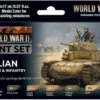 Vallejo Model Color Set: WWII - Italian Armour & Infantry -Gamegenic Store val70209 2