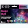 Vallejo Colorshift Airbrush Paint Set: Magic Dust (6) -Gamegenic Store val77090 1