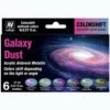Vallejo Colorshift Airbrush Paint Set: Galaxy Dust (6) -Gamegenic Store val77092