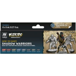Vallejo Wizkids Premium Paint Set: Shadow Warriors