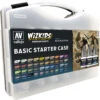 Vallejo Wizkids Premium Paint Set: Basic Starter Case -Gamegenic Store val80260 1