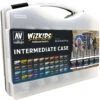 Vallejo Wizkids Premium Paint Set: Intermediate Case -Gamegenic Store val80261 1