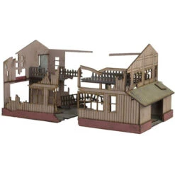 Warcradle Scenics: Augusta - Demolished Warehouse 9 Warcradle Scenics: Augusta - Demolished Warehouse -Gamegenic Store wsa500005 4